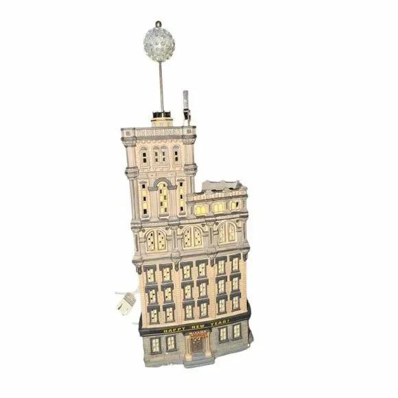 Department 56 The Times Tower Special Edition Gift Set 56.55510 Complete in Box - Picture 3 of 12